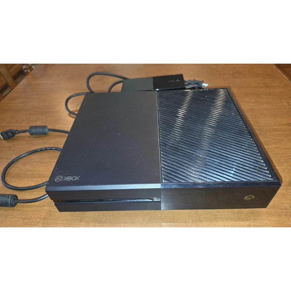 Microsoft Xbox One 500GB - Used Black Console 1540 Tested -Working +Power Brick